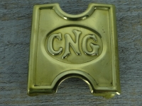 Millsbelt Schliee CNG, 2 teilig, MADE IN USA, Material Messing